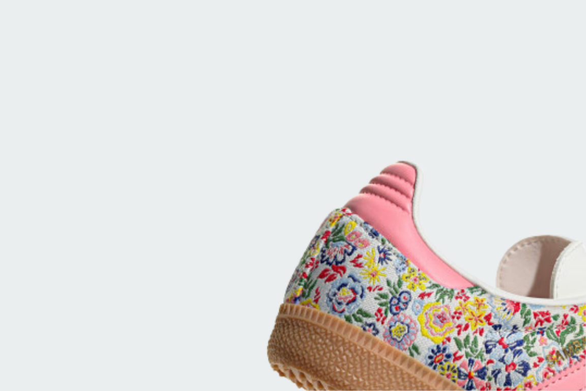 London Floral Embroidered Sneakers