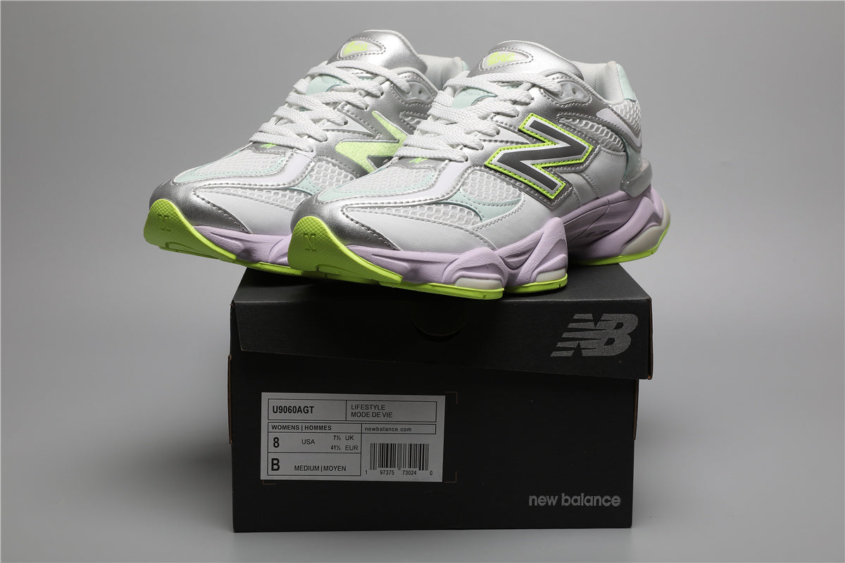 NB 9060 White Green AGT